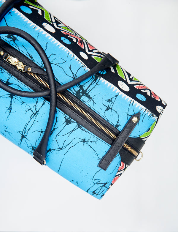 FUNKY BLUE Sac Voyage Grand Modèle